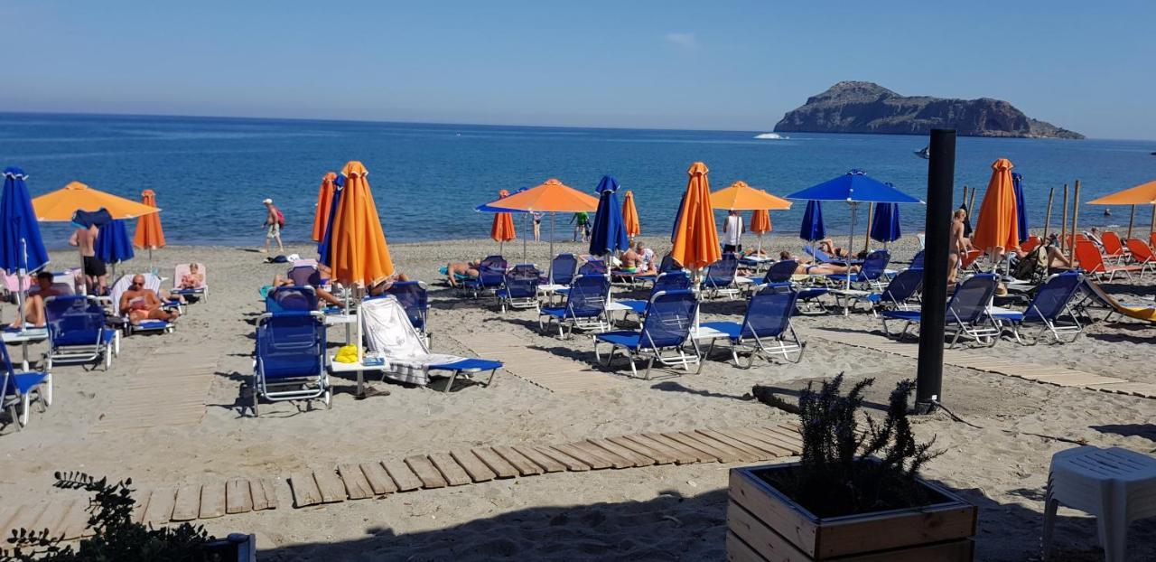 Melina Beach Aparthotel Platanias  Exterior photo