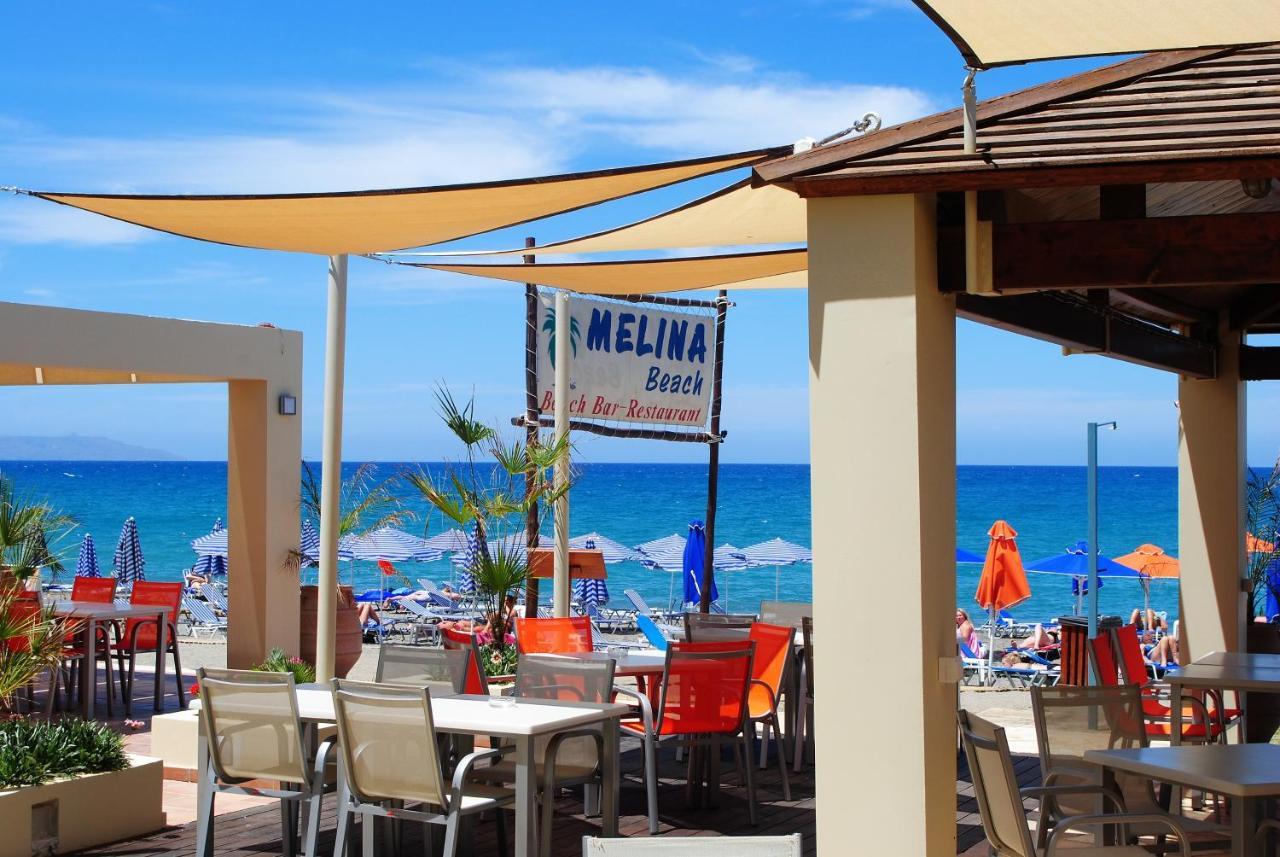 Melina Beach Aparthotel Platanias  Exterior photo